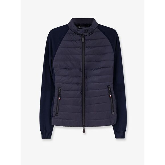 Moncler Grenoble Women Padded Stretch Viscose Blend Cardigan